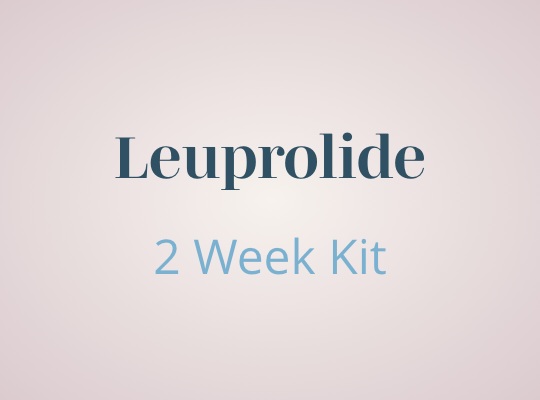 Leuprolide 2 Week Kit - Schraft's 2.0